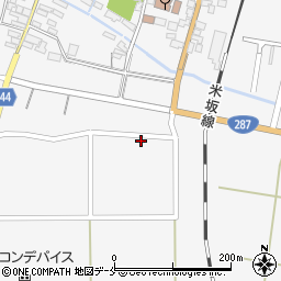 山形県東置賜郡川西町上小松2257周辺の地図