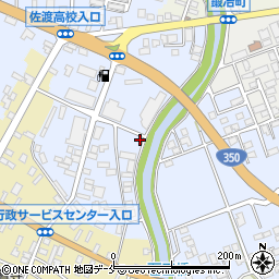 新潟県佐渡市中原709周辺の地図
