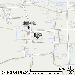 情野製作所周辺の地図