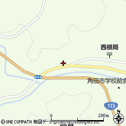 宮城県角田市高倉打越周辺の地図