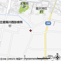 山形県東置賜郡川西町上小松2911周辺の地図