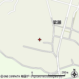 宮城県角田市岡（小沢田）周辺の地図