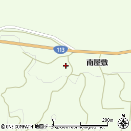 宮城県白石市福岡蔵本南屋敷2周辺の地図