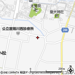 山形県東置賜郡川西町上小松2910周辺の地図