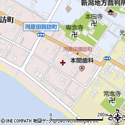 新潟県佐渡市河原田諏訪町182周辺の地図