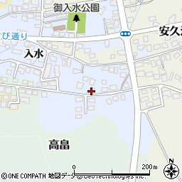 山形県東置賜郡高畠町安久津83周辺の地図