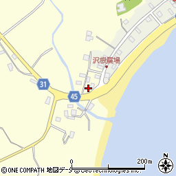 新潟県佐渡市沢根623周辺の地図