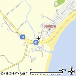 新潟県佐渡市沢根626周辺の地図