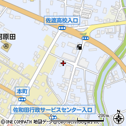 新潟県佐渡市中原695周辺の地図