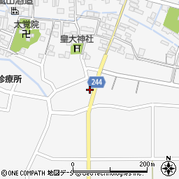 山形県東置賜郡川西町上小松2548周辺の地図