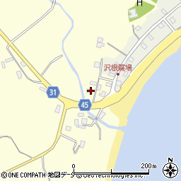 新潟県佐渡市沢根627周辺の地図