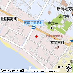 新潟県佐渡市河原田諏訪町165周辺の地図