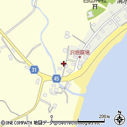 新潟県佐渡市沢根631周辺の地図