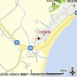 新潟県佐渡市沢根616周辺の地図