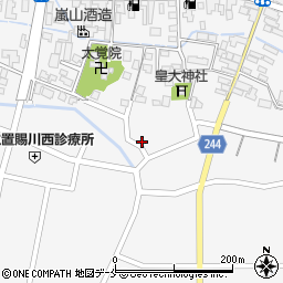 山形県東置賜郡川西町上小松3074周辺の地図