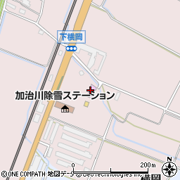 新発田市諸施設ふれあいセンター　桜館周辺の地図