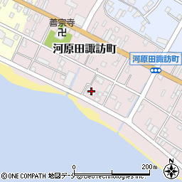 東北電力諏訪町アパート周辺の地図