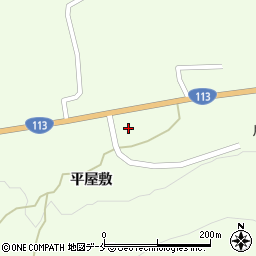宮城県白石市福岡蔵本東三合田周辺の地図