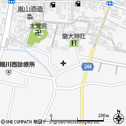 山形県東置賜郡川西町上小松3081周辺の地図