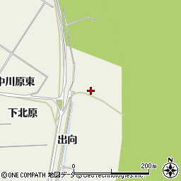 宮城県角田市佐倉（出向）周辺の地図