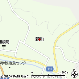 宮城県角田市高倉（新町）周辺の地図