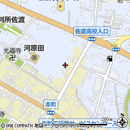 新潟県佐渡市中原488周辺の地図