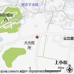 山形県東置賜郡川西町上小松2985-3周辺の地図