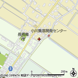 新潟県新発田市小川516周辺の地図