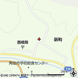 宮城県角田市高倉新町57周辺の地図