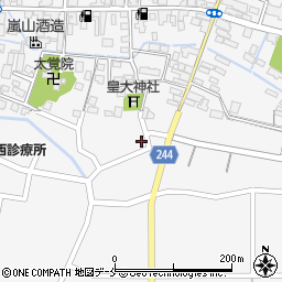 山形県東置賜郡川西町上小松3082周辺の地図