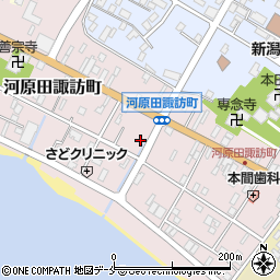 新潟県佐渡市河原田諏訪町154周辺の地図