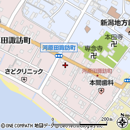 新潟県佐渡市河原田諏訪町163周辺の地図