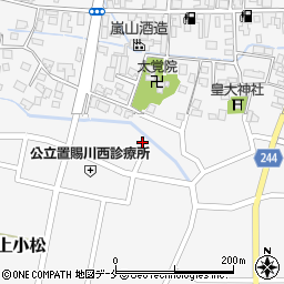 山形県東置賜郡川西町上小松2916周辺の地図