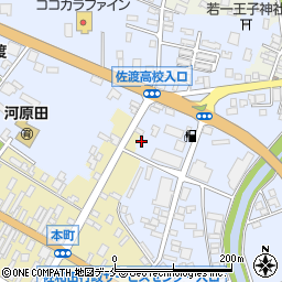 新潟県佐渡市中原671周辺の地図