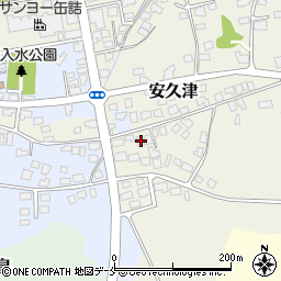 山形県東置賜郡高畠町安久津173周辺の地図