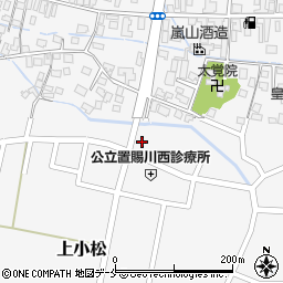 山形県東置賜郡川西町上小松3027周辺の地図