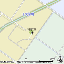 新潟県新発田市小川385周辺の地図