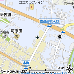 新潟県佐渡市中原489周辺の地図