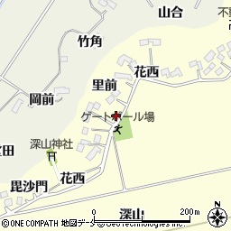 西花島公民館周辺の地図