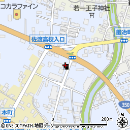 新潟県佐渡市中原663周辺の地図