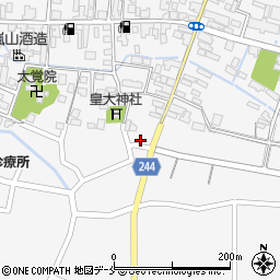 山形県東置賜郡川西町上小松3101周辺の地図