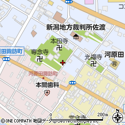 新潟県佐渡市中原366周辺の地図