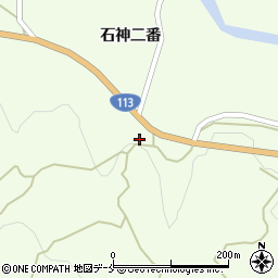 宮城県白石市福岡蔵本石神一番周辺の地図
