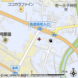 新潟県佐渡市中原668周辺の地図