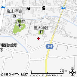 山形県東置賜郡川西町上小松3084周辺の地図