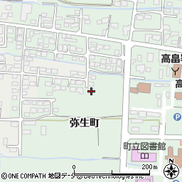 山形県東置賜郡高畠町弥生町461-5周辺の地図