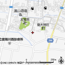 山形県東置賜郡川西町上小松3087周辺の地図