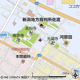 新潟県佐渡市中原376周辺の地図