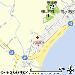 新潟県佐渡市沢根612周辺の地図