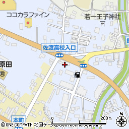 新潟県佐渡市中原665周辺の地図